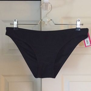 NWT Xhilaration Black Cheeky Bikini Bottom